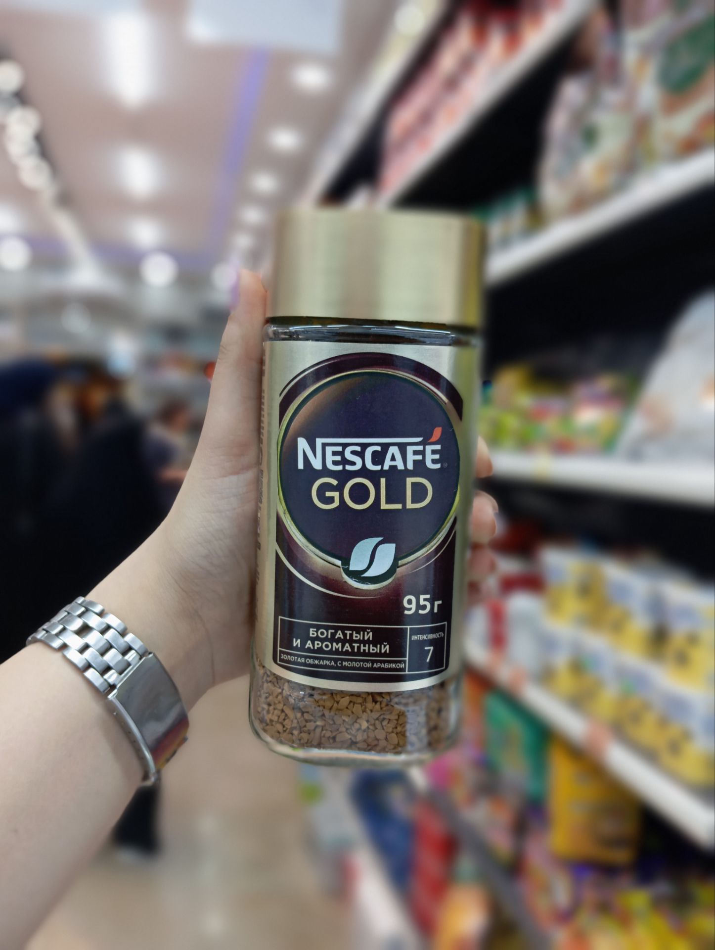 نسکافه گلد 100 گرمی اورجینال اصل اصل