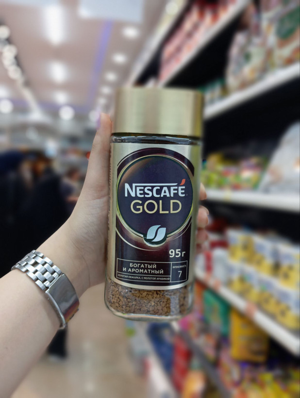 نسکافه گلد 100 گرمی اورجینال اصل اصل