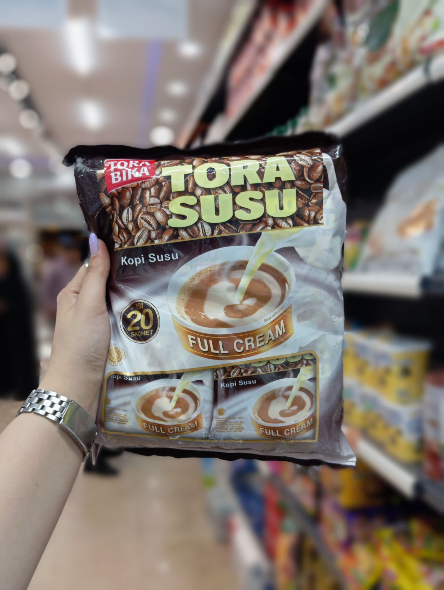 کاپوچینو تورابیکا خامه‌ای تورابیکا اصل اصل  Torabika Creamy Cappuccino