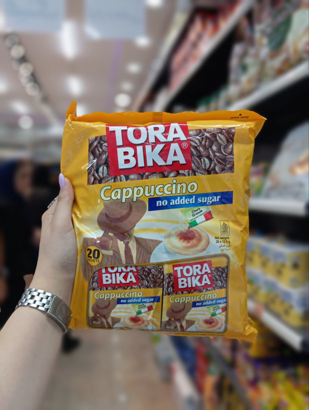 کاپوچینو ترابیکا بدون شکر اصل اصل Torabika Cappuccino No Sugar (Original)