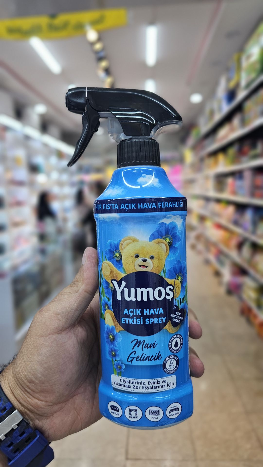 اسپری خوشبو کننده هوا یوموش YUMOS با رایحه گل لیلیوم