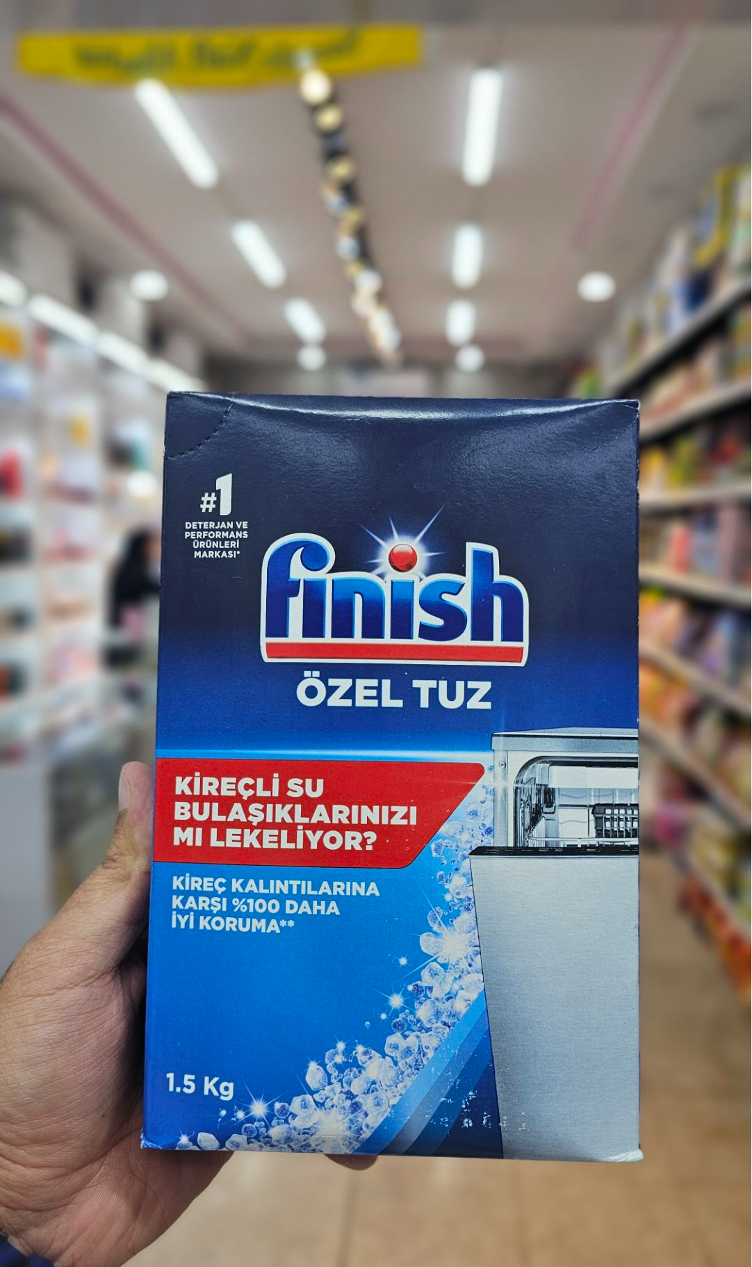 نمک ماشین ظرفشویی Finish حجم 1.5 کیلو گرم
