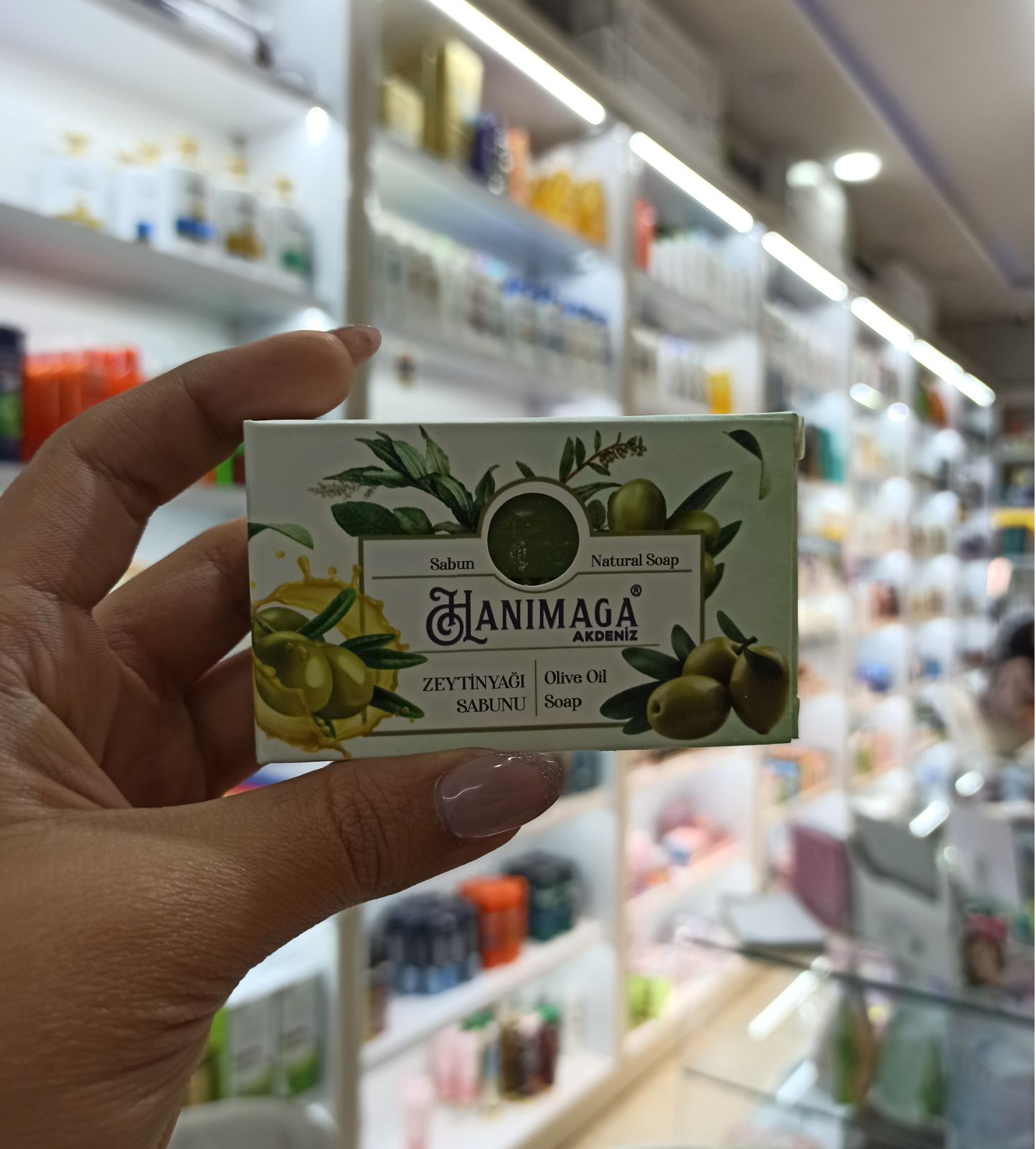 صابون روغن زیتون طبیعی هانیگما HANIGMA مناسب بانوان