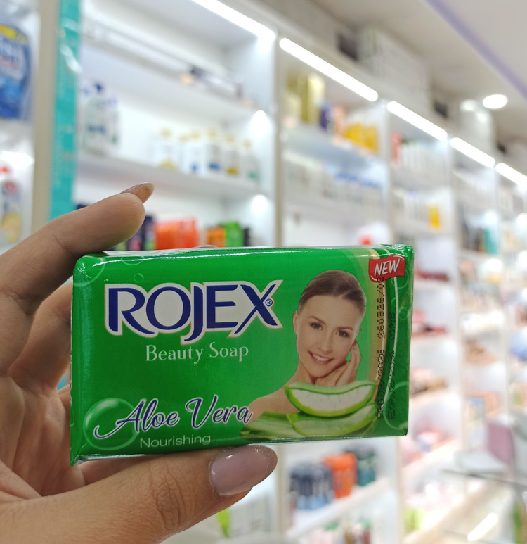 صابون روژکس ROJEX Aloe Vera با رایحه آلوئه ورا 125 گرم