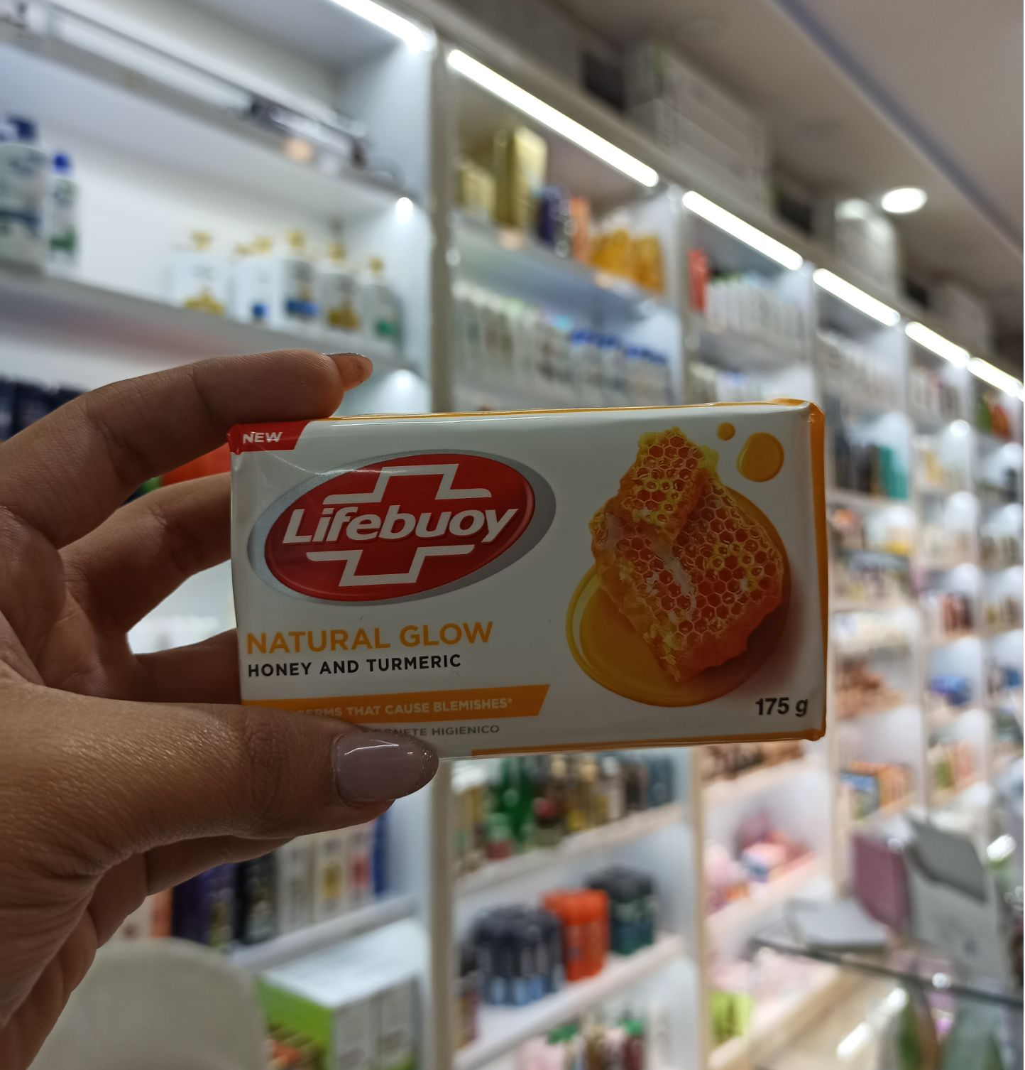 صابون زرد چوبه و عسل لایف بوی Lifeboy وزن 175 گرم