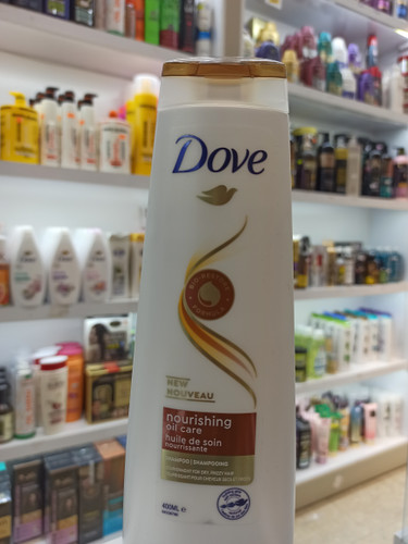 شامپو داو مدل Nourishing Oil Care مراقبت مغذی با روغن مناسب موهای خشک و وز حجم ۴۰۰ میل