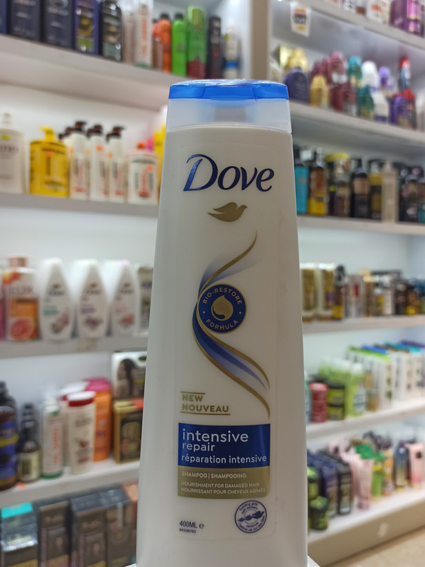 شامپو مو داو Dove مدل ترمیم عمیق Intensive Repair حجم 400 میلی لیتر