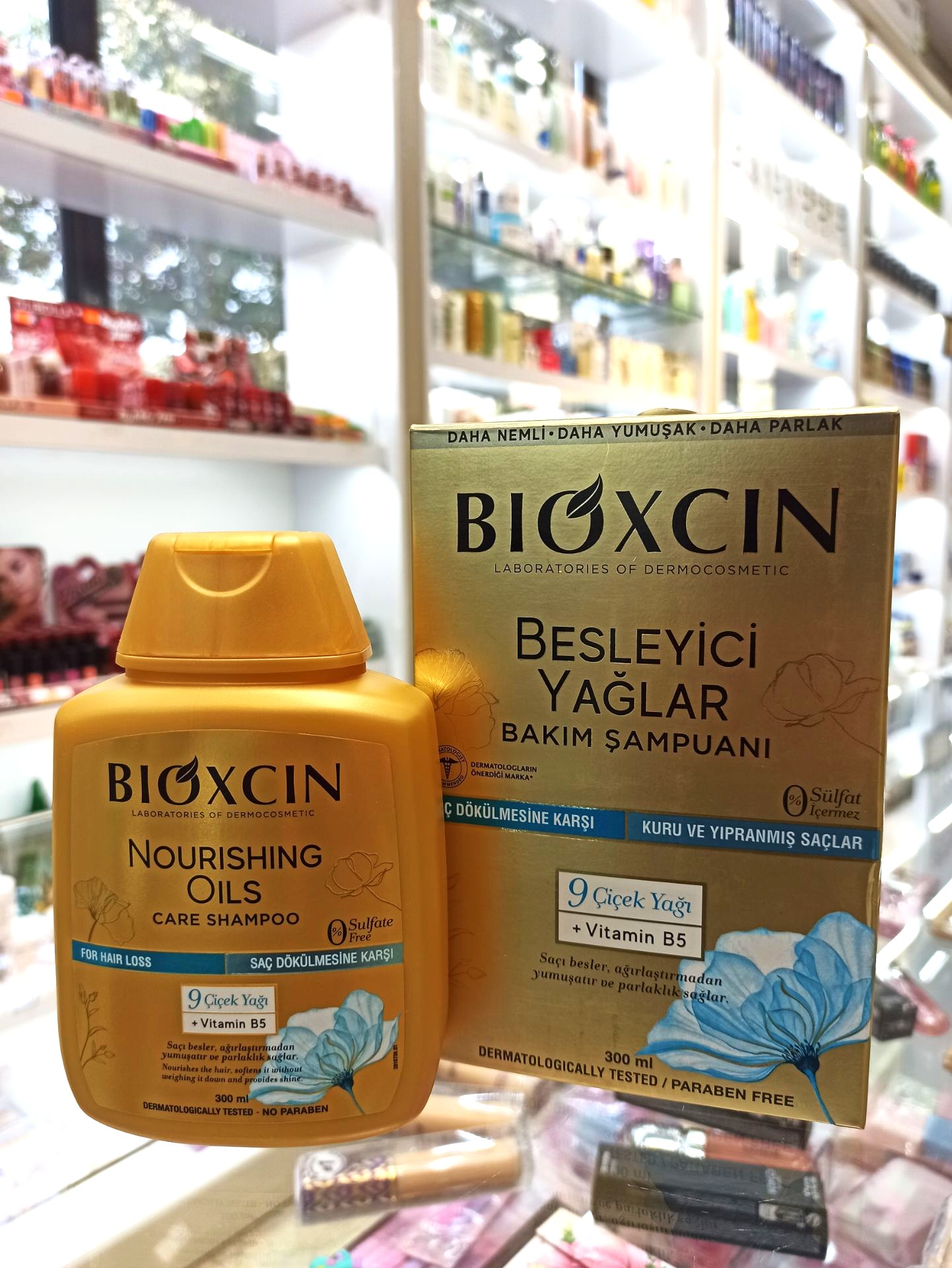 شامپو تقویت کننده و ترمیم کننده مو BIOXCIN 300 میل Nourishing Oils Care