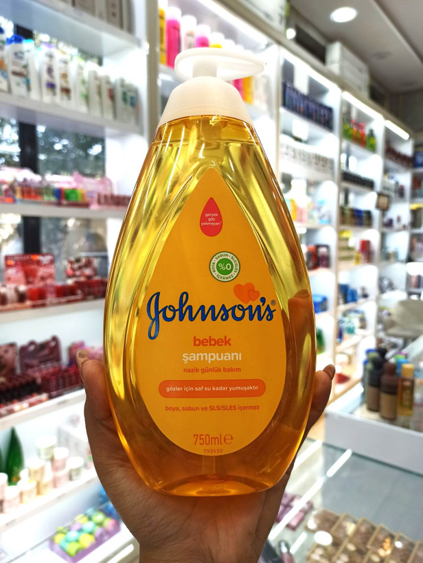 شامپو بچه جانسون مدل baby shampoo حجم 750 میلی لیتر