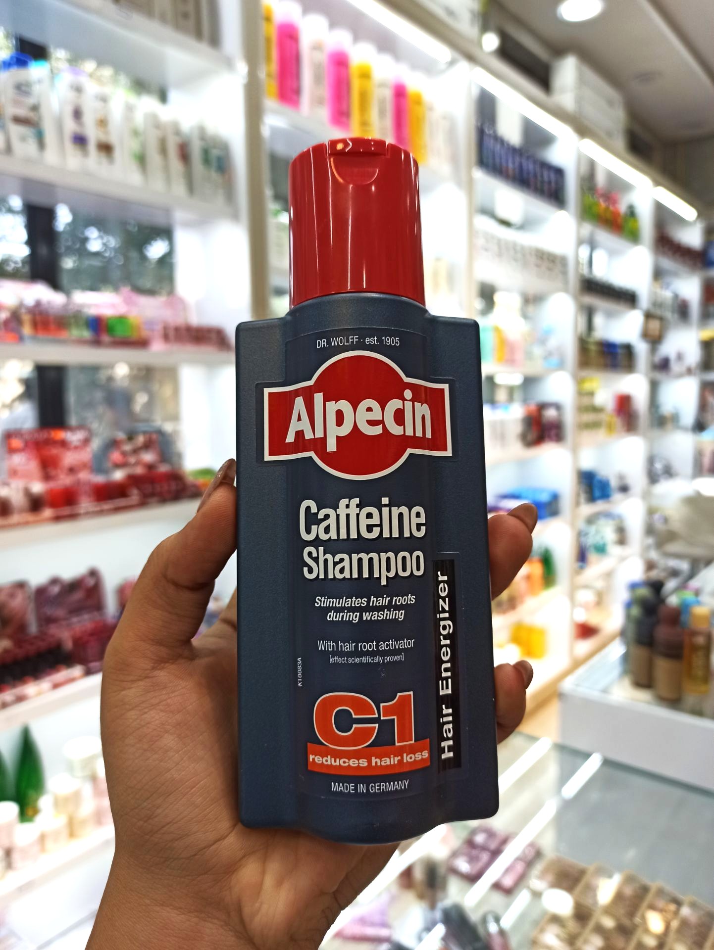 شامپو ضدریزش آلپسین Caffeine C1