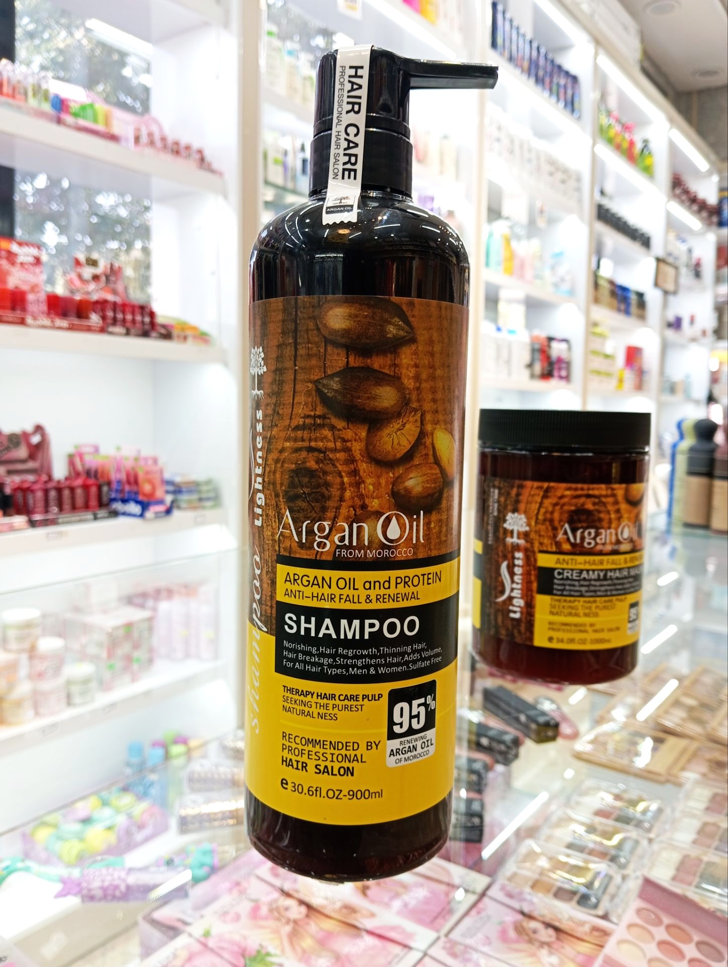 شامپو روغن آرگان Argan Oil بدون سولفات مناسب انواع مو 900 میل