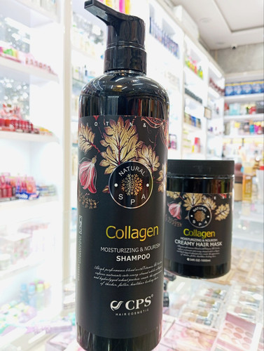 شامپو مو فاقد سولفات سی پی اس CPS مدل Collagen حجم 900 میلی لیتر