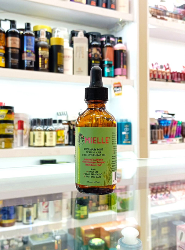 روغن مو مییله مدل Rosemary scalp strengthening حجم 59 میل