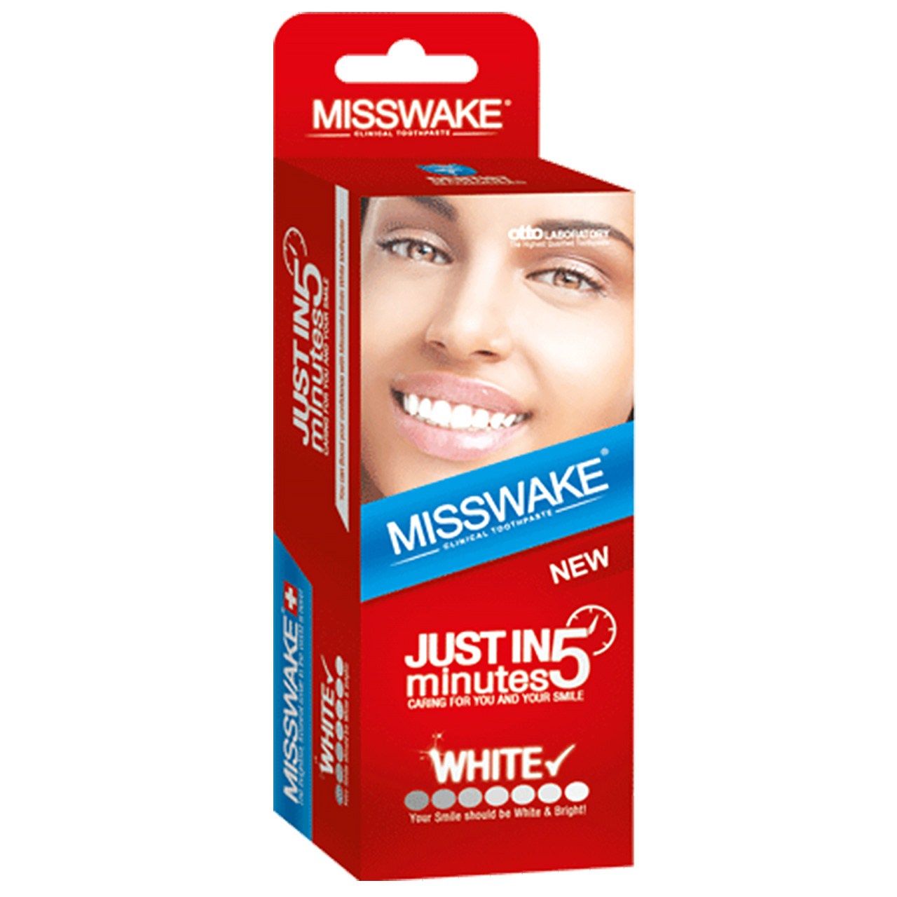 خمیردندان سفید کننده 5 دقیقه ای میسویک Misswake