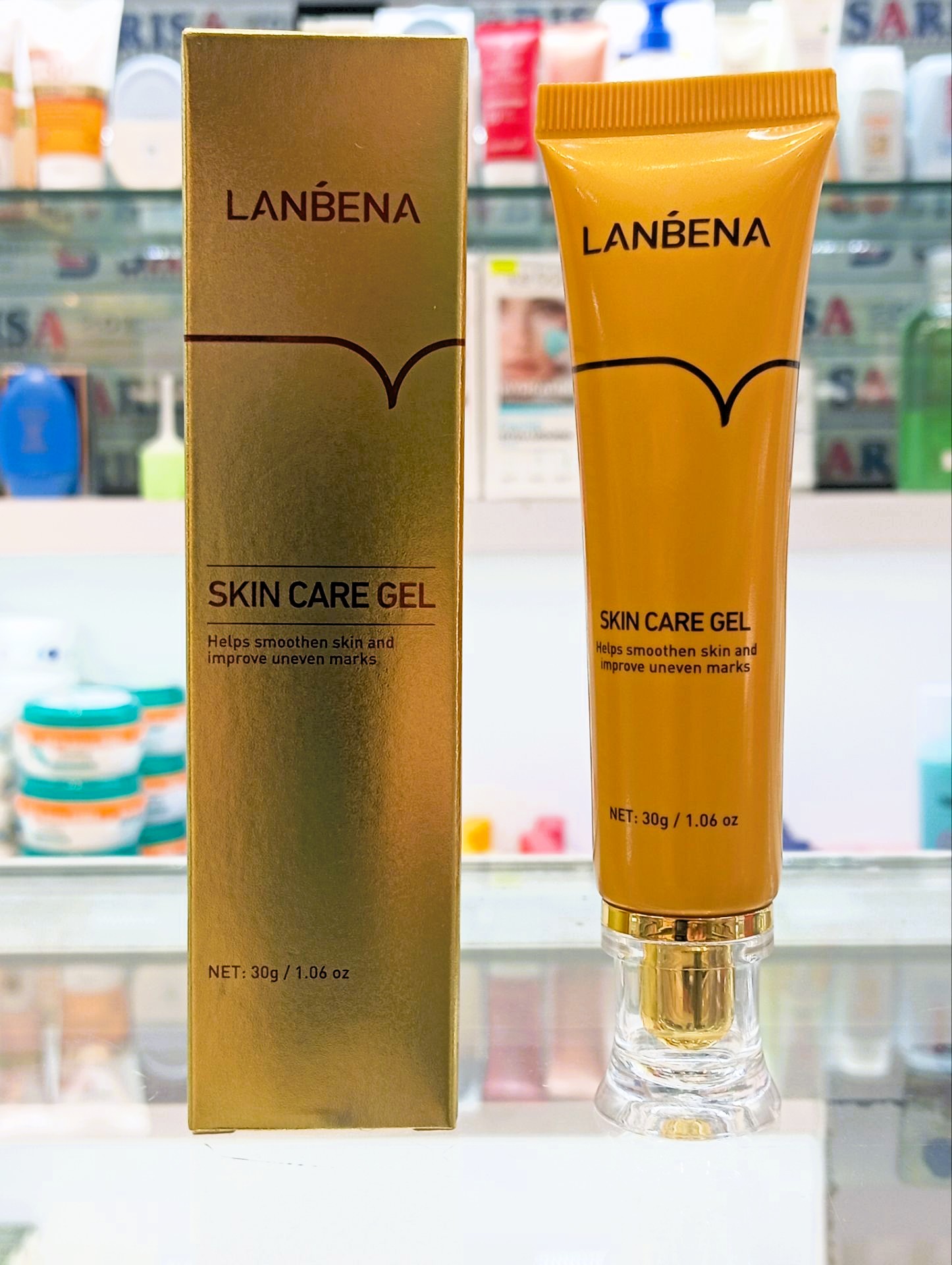 ژل ترمیم کننده زخم و جای جوش  LANBENA