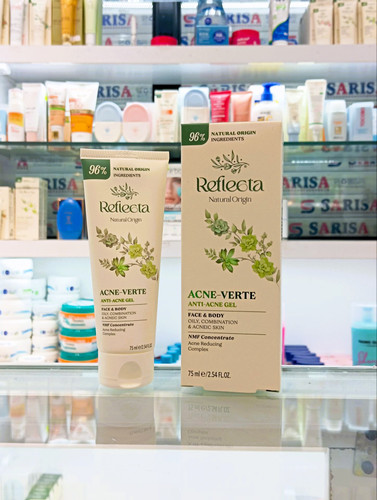 ژل ضد جوش صورت و بدن Acne verte رفلکتا 75 میلی لیتر