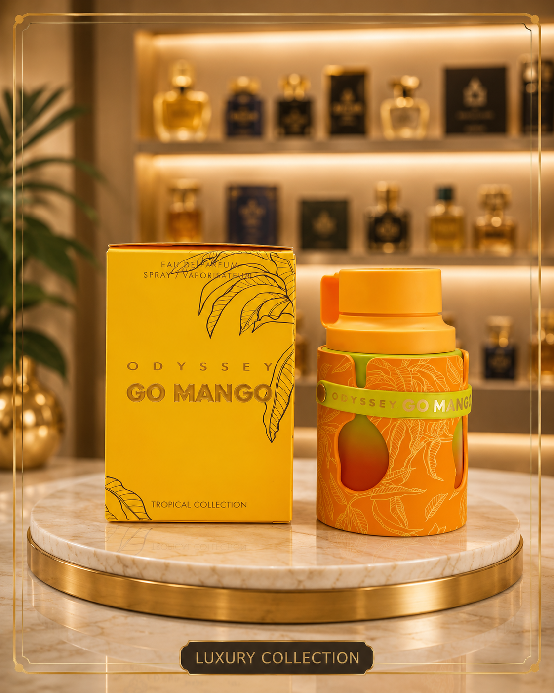 ادکلن اودیسی گو منگو اصلی و اورجینال ODYSSEY GO MANGO حجم 100 میل