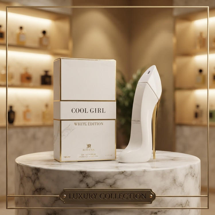 ادکلن زنانه روونا کول گرل وایت ادیشن Rovena Cool Girl White Edition خنک و لطیف