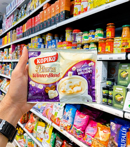 کافی میکس کوپیکو بلانکا KOPIKO Blanca با مارشمالو 10 عددی مدل Winter Blend