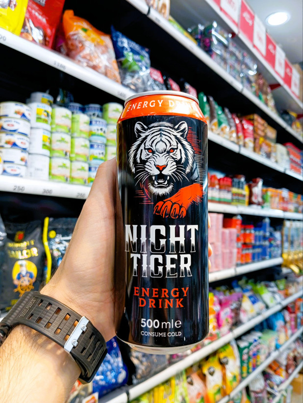 نوشیدنی انرژی زا نایت تایگر Night Tiger اصل ترکیه