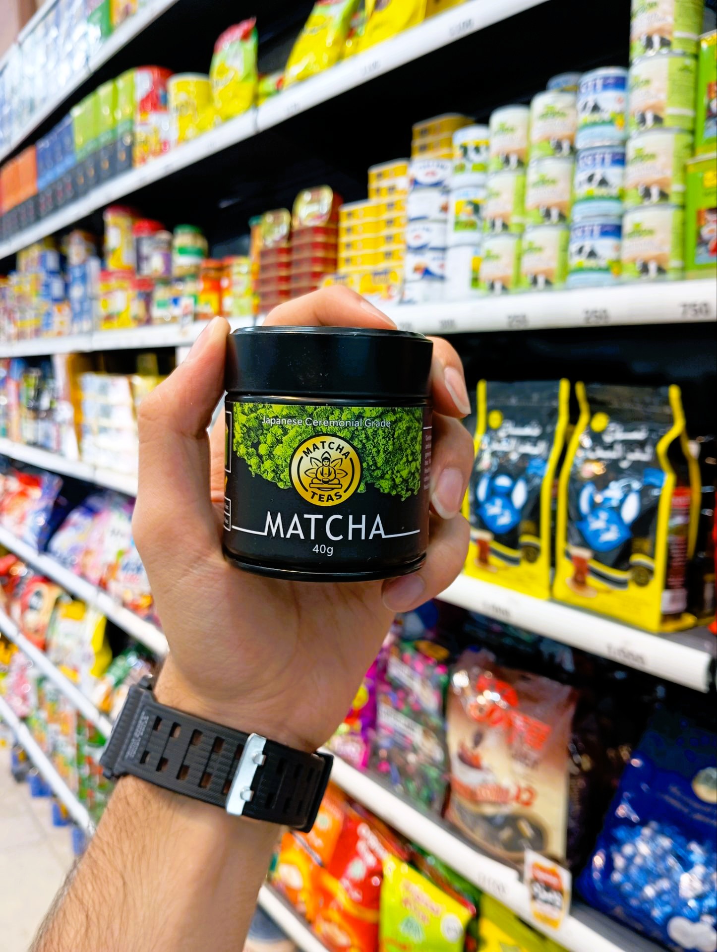 چای ماچا مرغوب ماتسوتی Matsutea پریمیوم سیلور 20 گرم