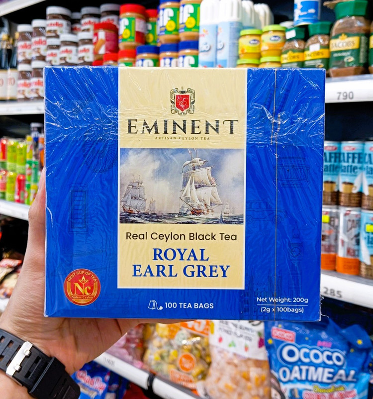 چای کیسهای عطری EMINENT امیننت ۱۰۰ عددی | چای سیاه معطر