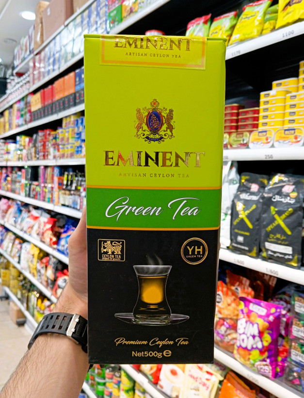 چای سبز EMINENT امیننت ۵۰۰ گرم | عطر ملایم و طعم اصیل